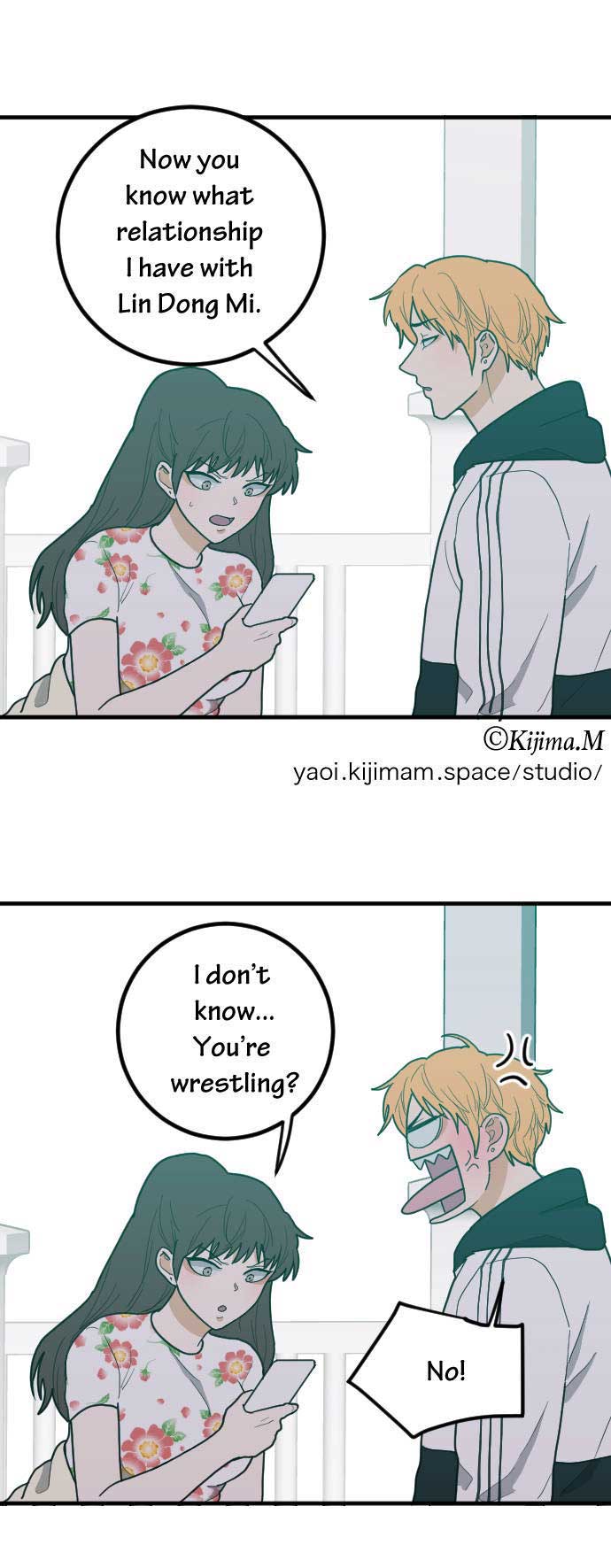 Read RoomXMate chapter 50 image 23 on Lezhin