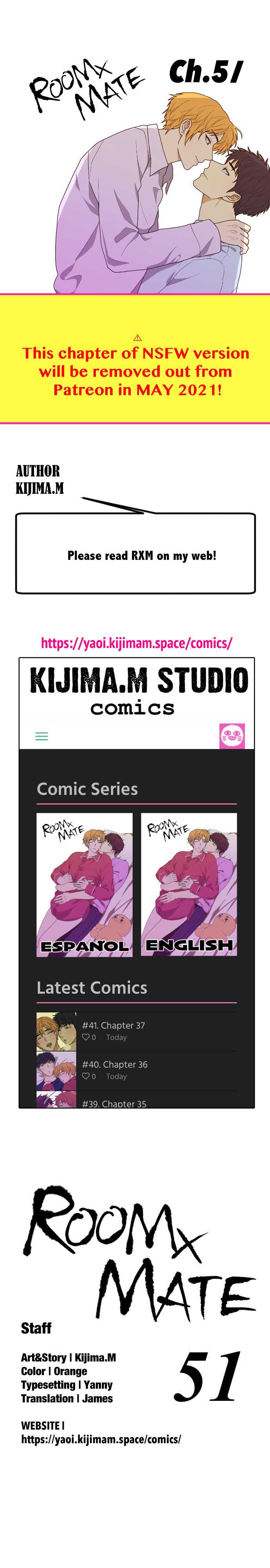 Read RoomXMate chapter 51 image 0 on Lezhin