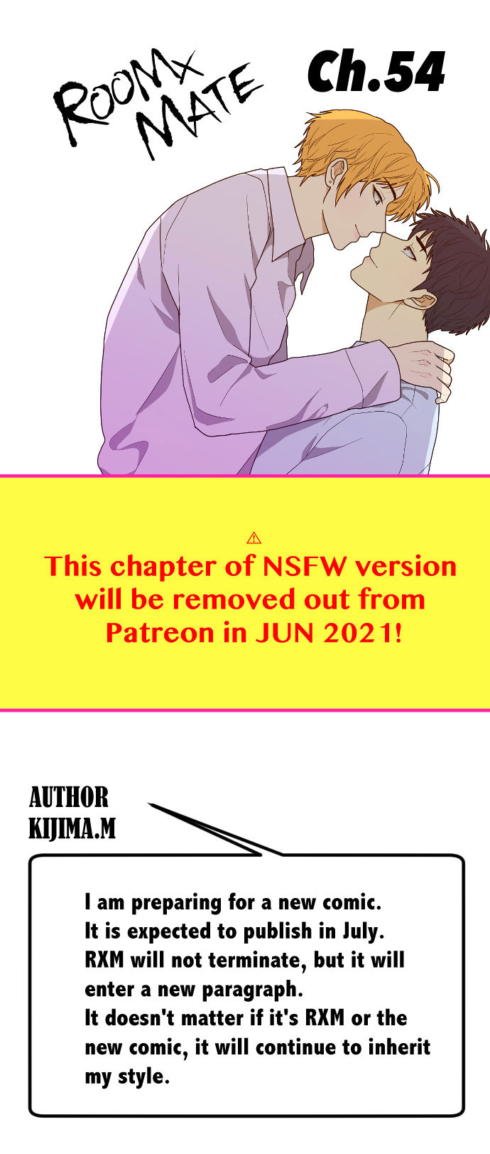 Read RoomXMate chapter 54 image 1 on Lezhin
