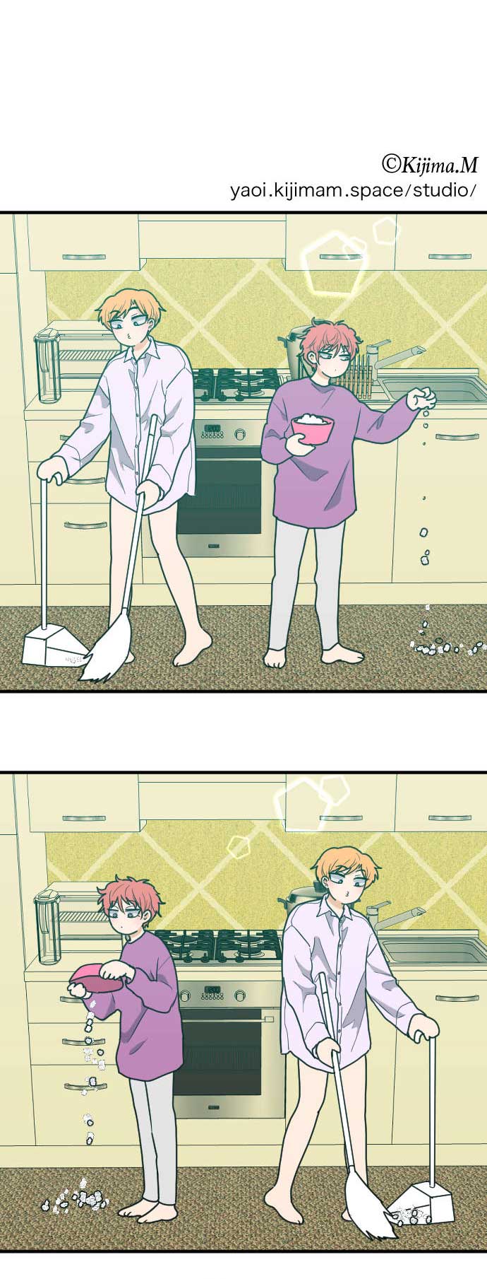 Read RoomXMate chapter 61 image 13 on Lezhin