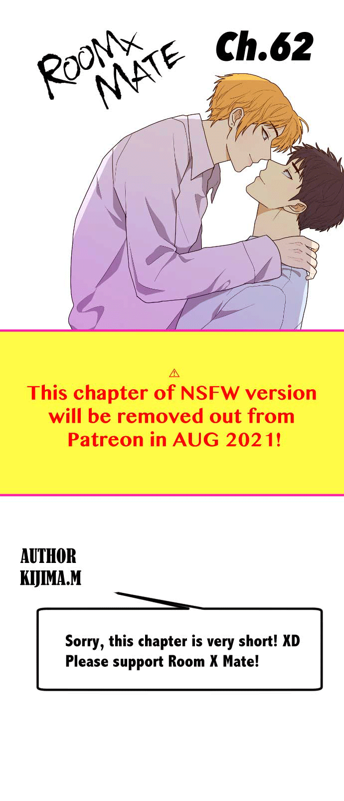 Read RoomXMate chapter 62 image 1 on Lezhin