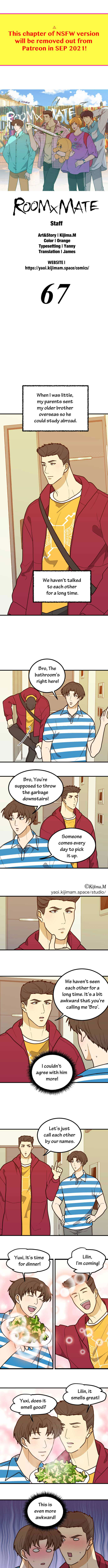 Read RoomXMate chapter 67 image 1 on Lezhin