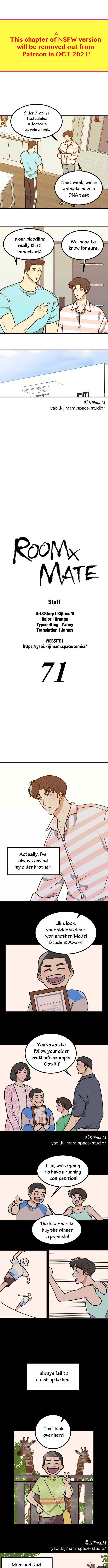 Read RoomXMate chapter 71 image 1 on Lezhin