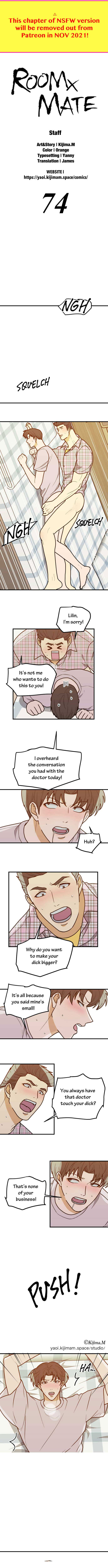 Read RoomXMate chapter 74 image 1 on Lezhin