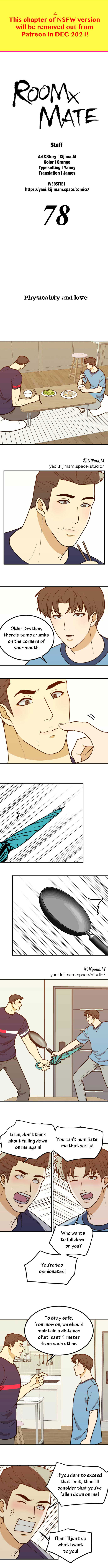 Read RoomXMate chapter 78 image 1 on Lezhin