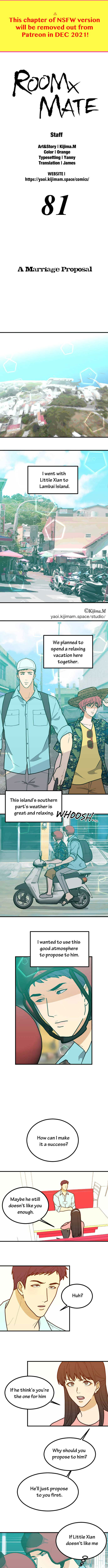 Read RoomXMate chapter 81 image 1 on Lezhin