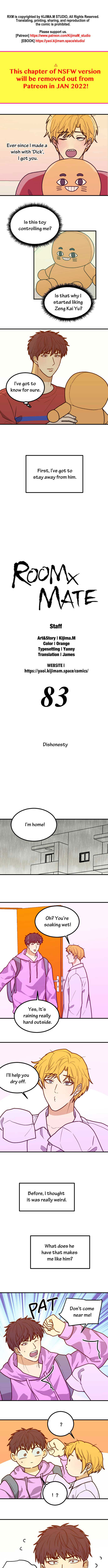 Read RoomXMate chapter 83 image 1 on Lezhin
