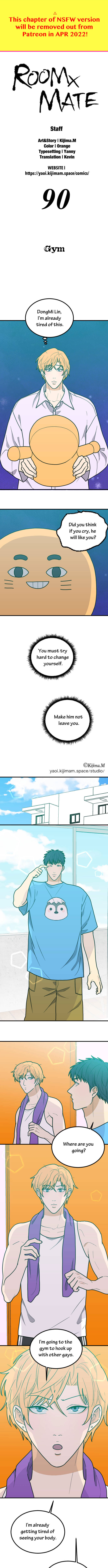 Read RoomXMate chapter 90 image 1 on Lezhin