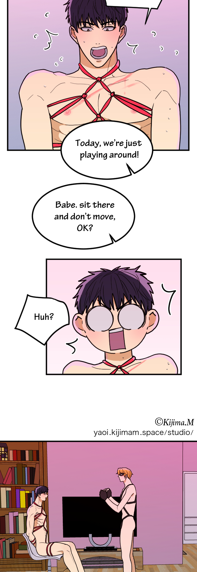 Read RoomXMate chapter 95 image 17 on Lezhin