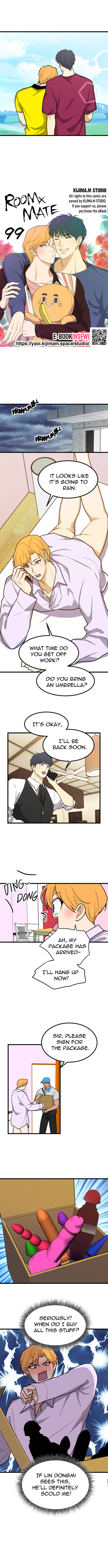 Read RoomXMate chapter 99 image 1 on Lezhin