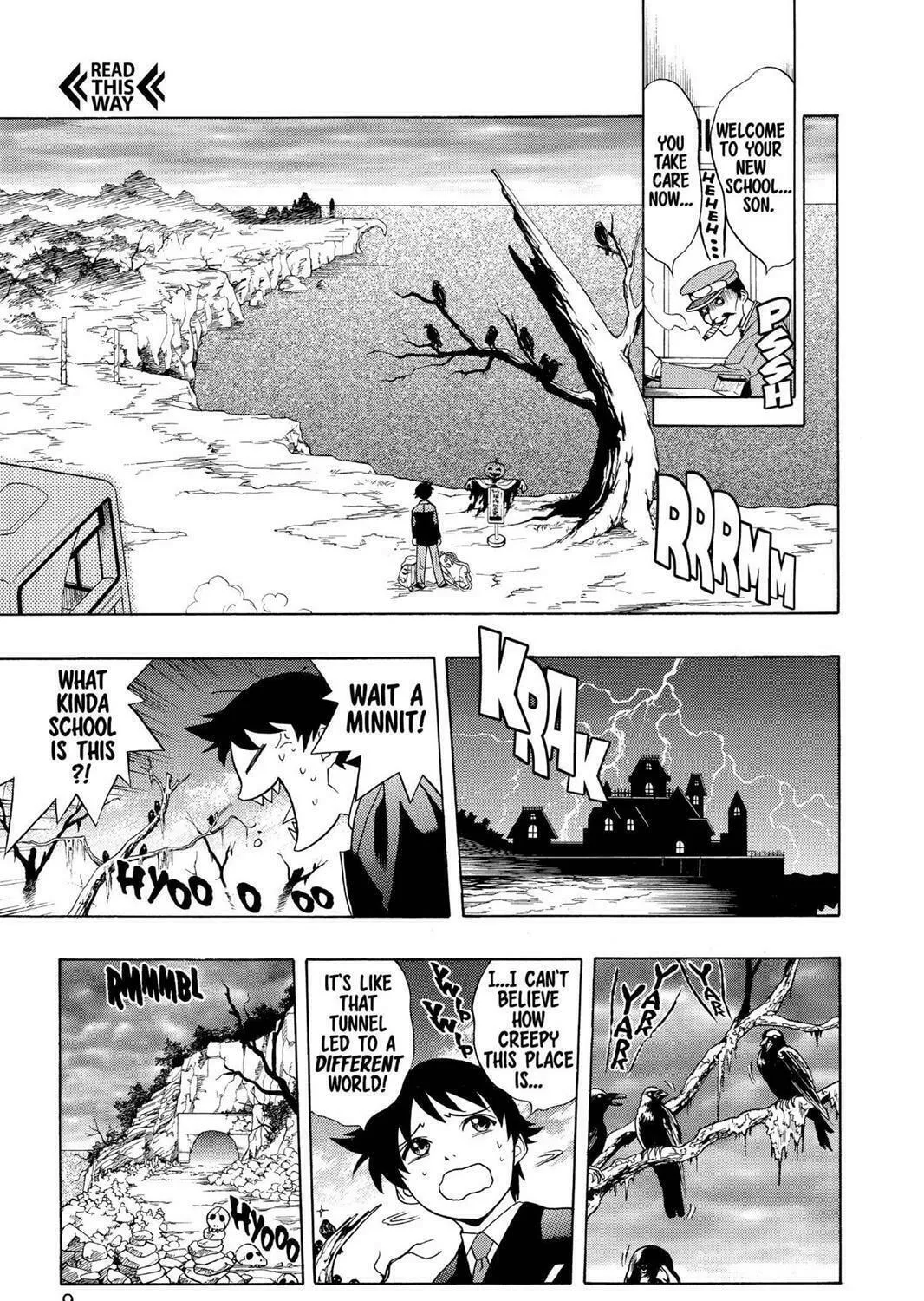 Read Rosario+Vampire (Colored) chapter 1 image 16 on Lezhin
