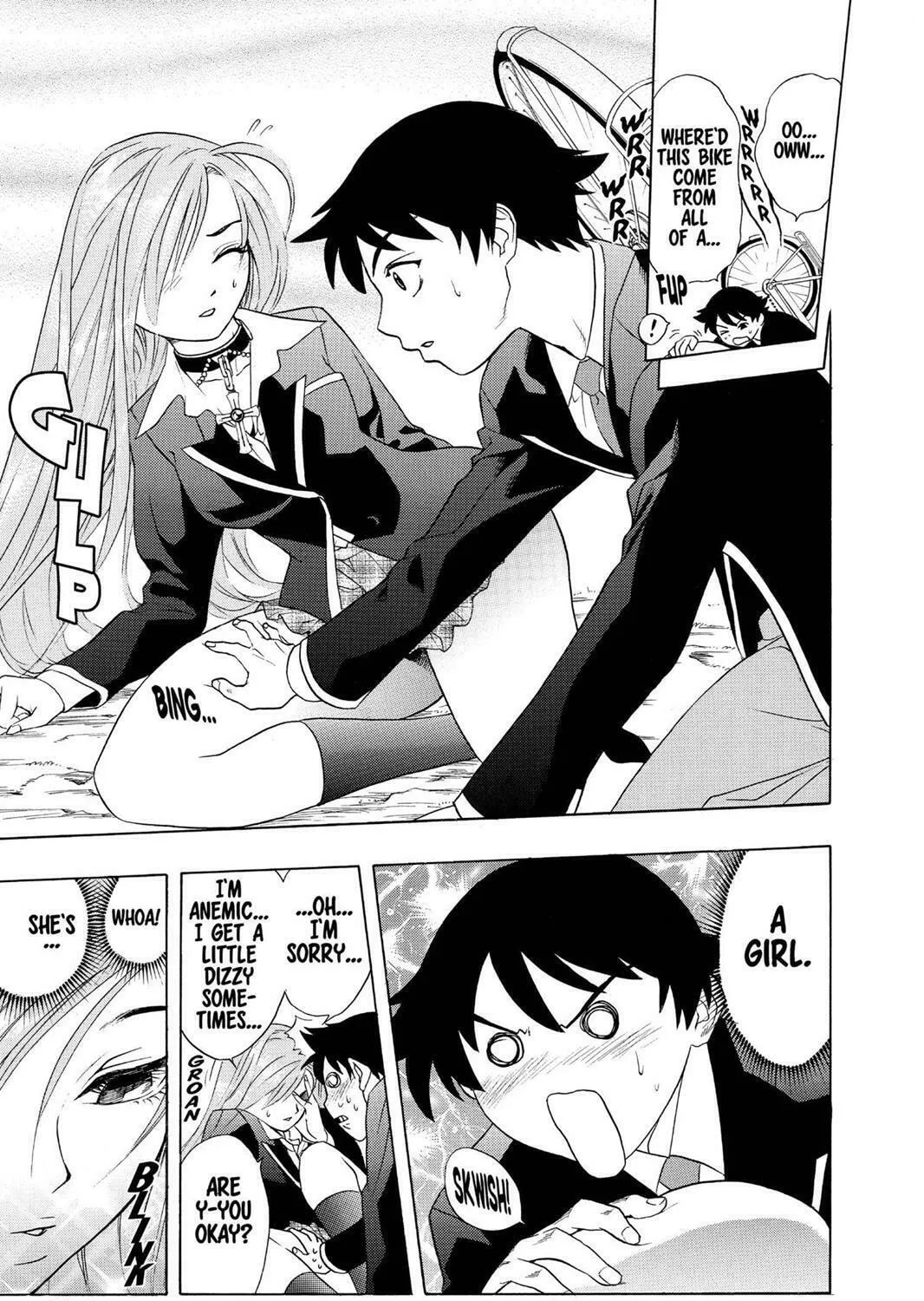 Read Rosario+Vampire (Colored) chapter 1 image 20 on Lezhin