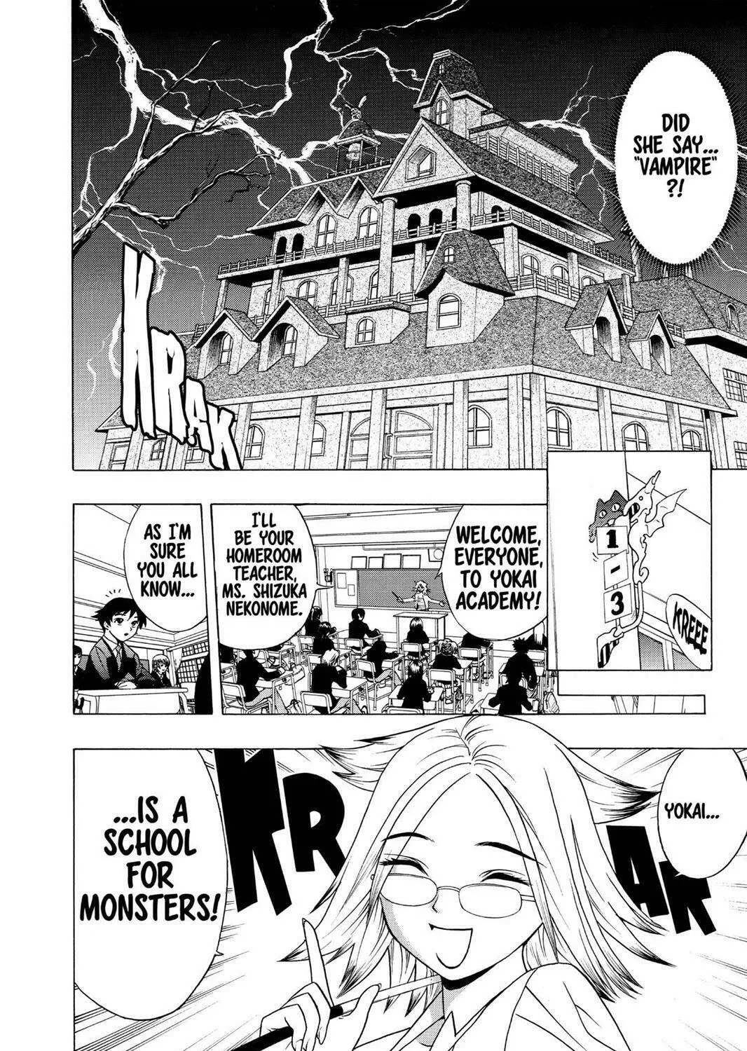 Read Rosario+Vampire (Colored) chapter 1 image 30 on Lezhin