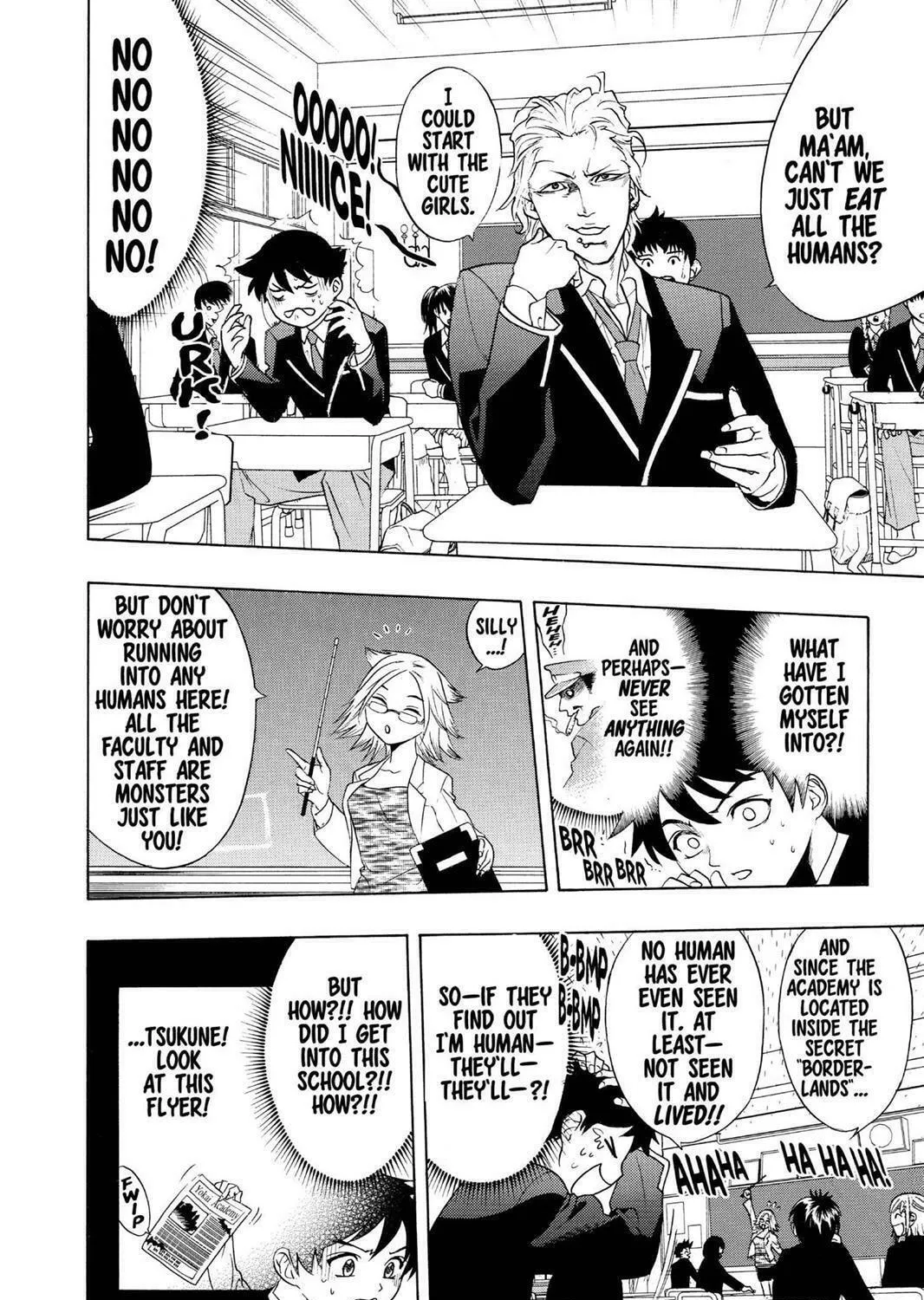 Read Rosario+Vampire (Colored) chapter 1 image 34 on Lezhin