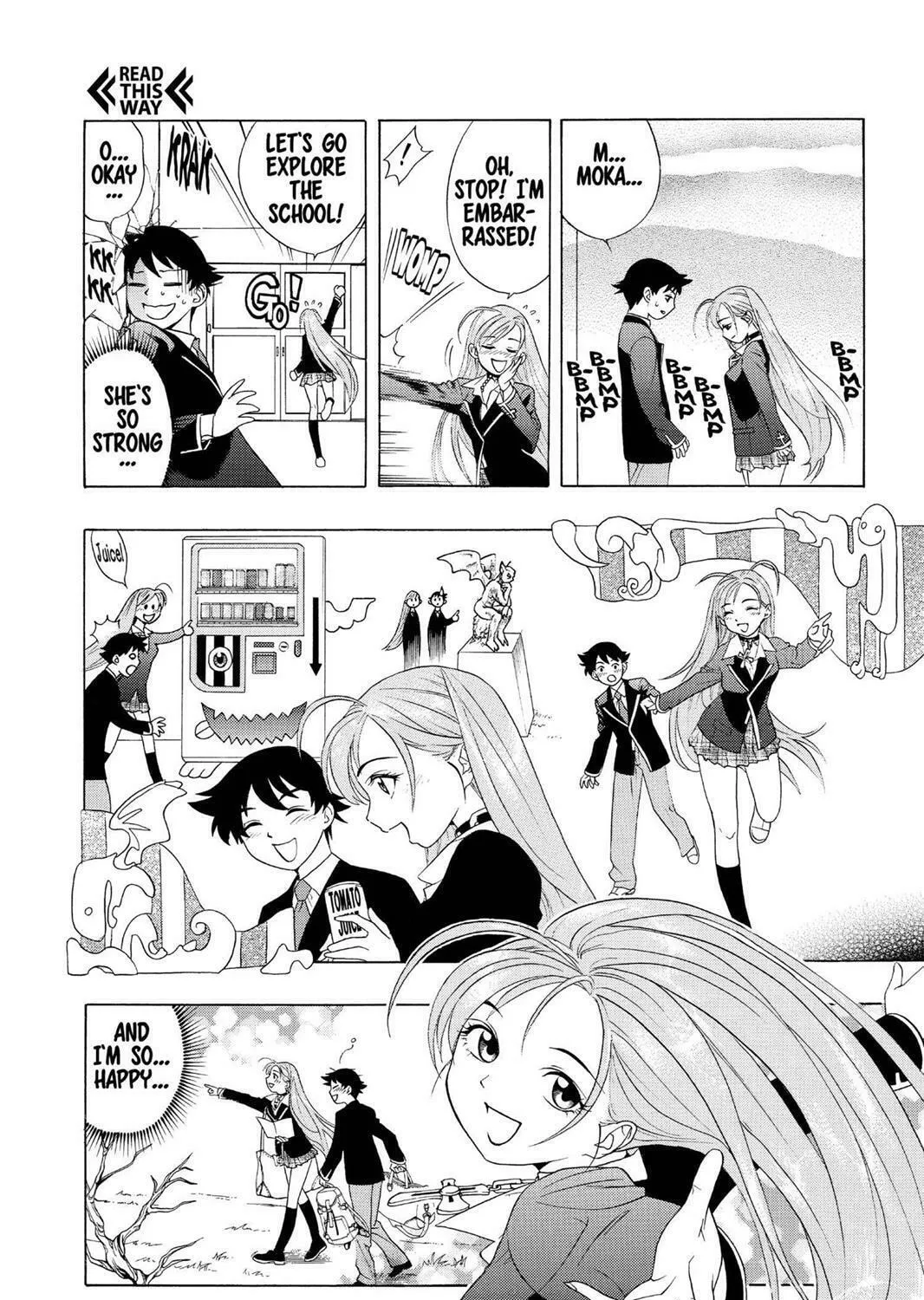 Read Rosario+Vampire (Colored) chapter 1 image 54 on Lezhin