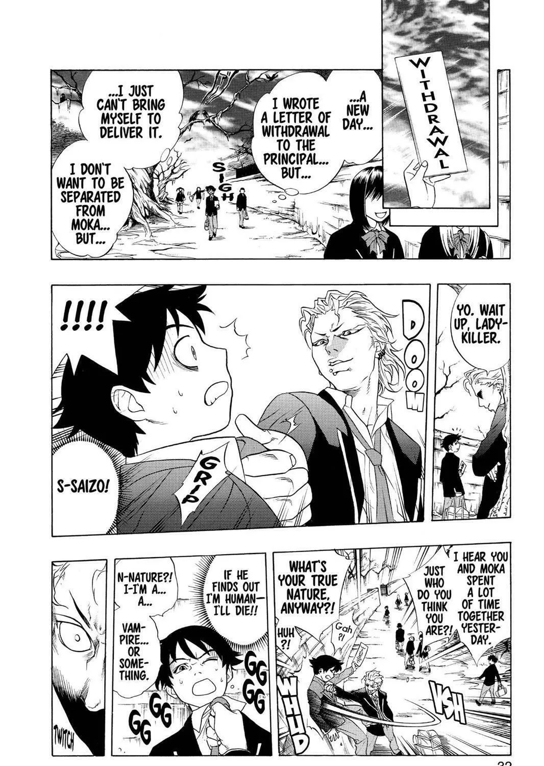 Read Rosario+Vampire (Colored) chapter 1 image 62 on Lezhin