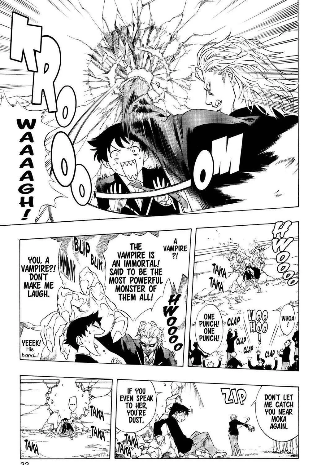 Read Rosario+Vampire (Colored) chapter 1 image 64 on Lezhin