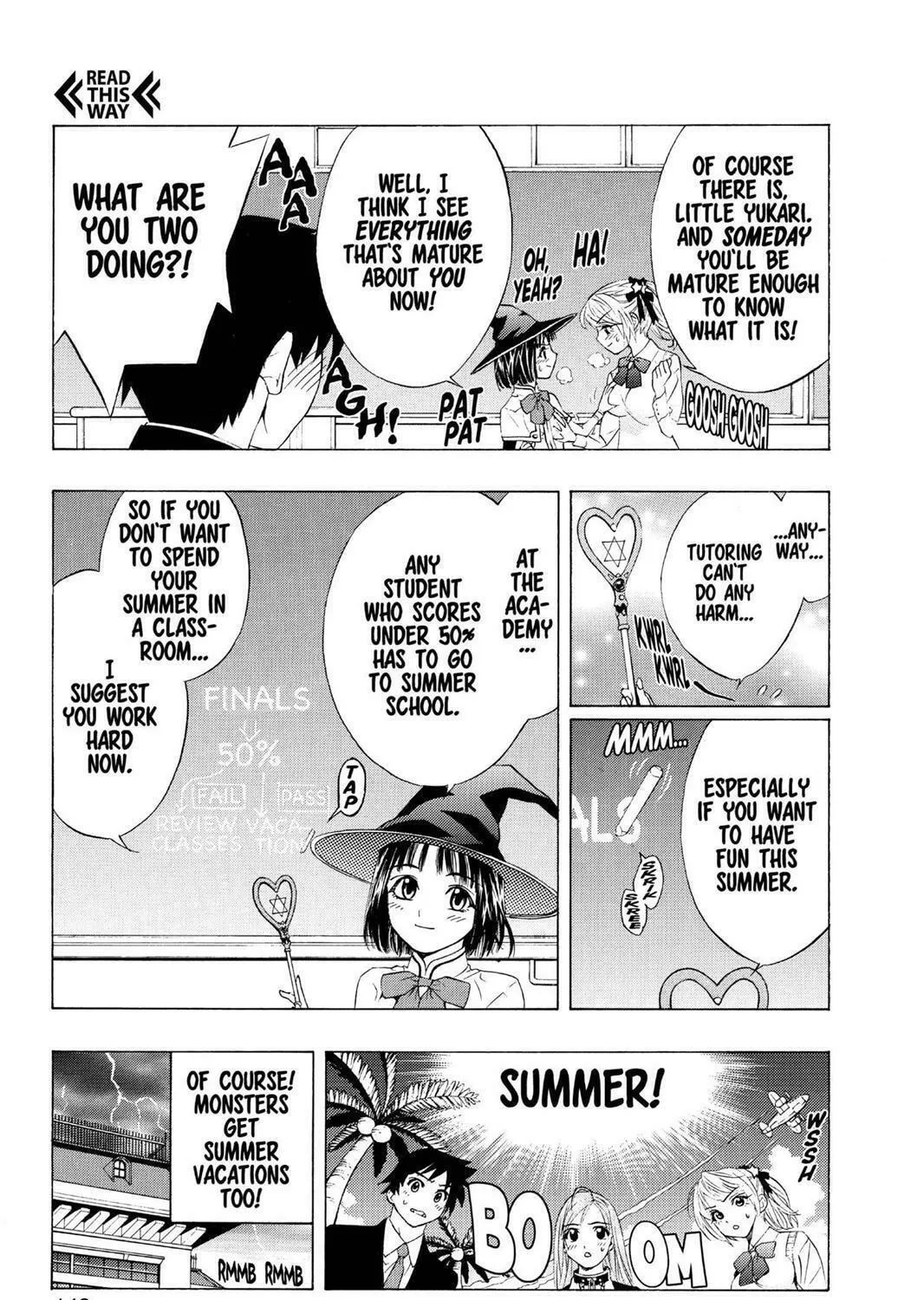 Read Rosario+Vampire (Colored) chapter 12 image 28 on Lezhin