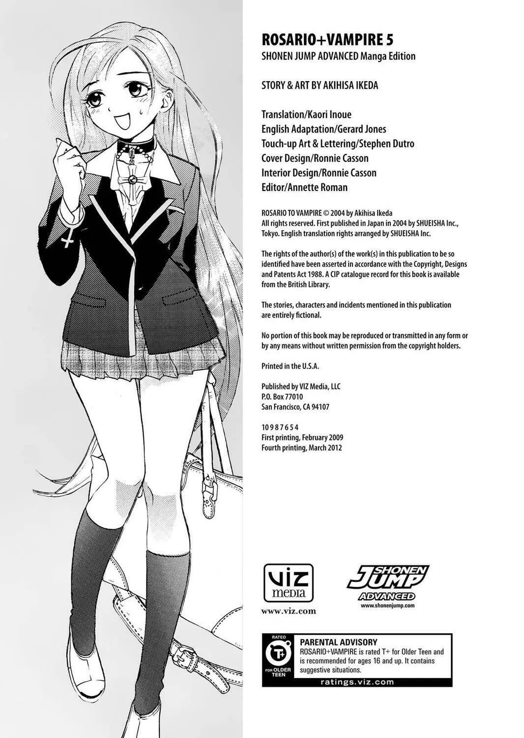 Read Rosario+Vampire (Colored) chapter 17 image 4 on Lezhin