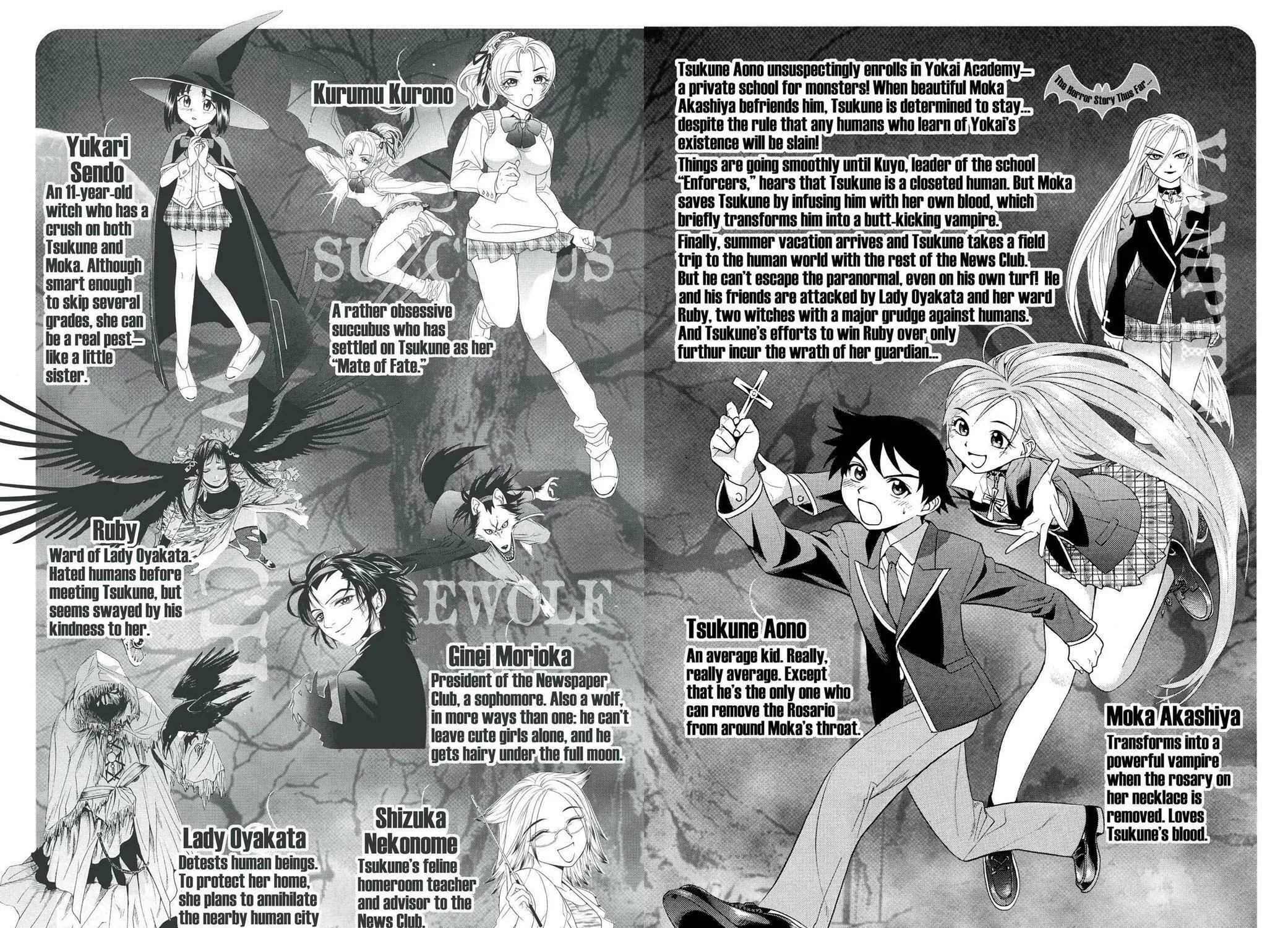 Read Rosario+Vampire (Colored) chapter 17 image 8 on Lezhin