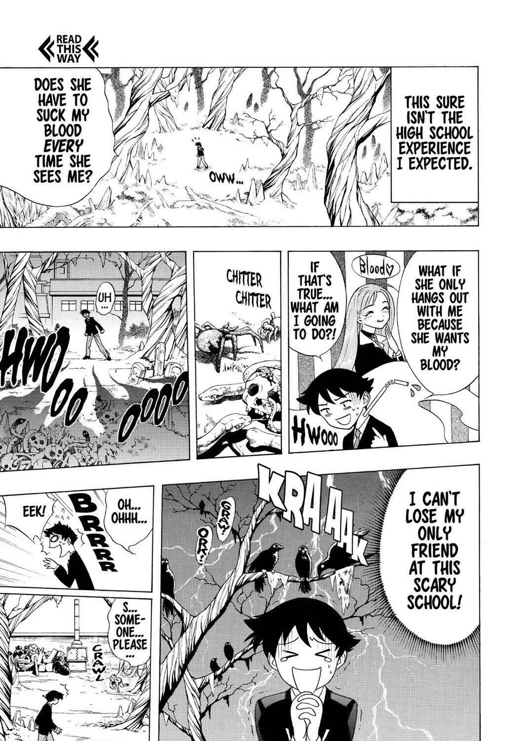 Read Rosario+Vampire (Colored) chapter 2 image 12 on Lezhin