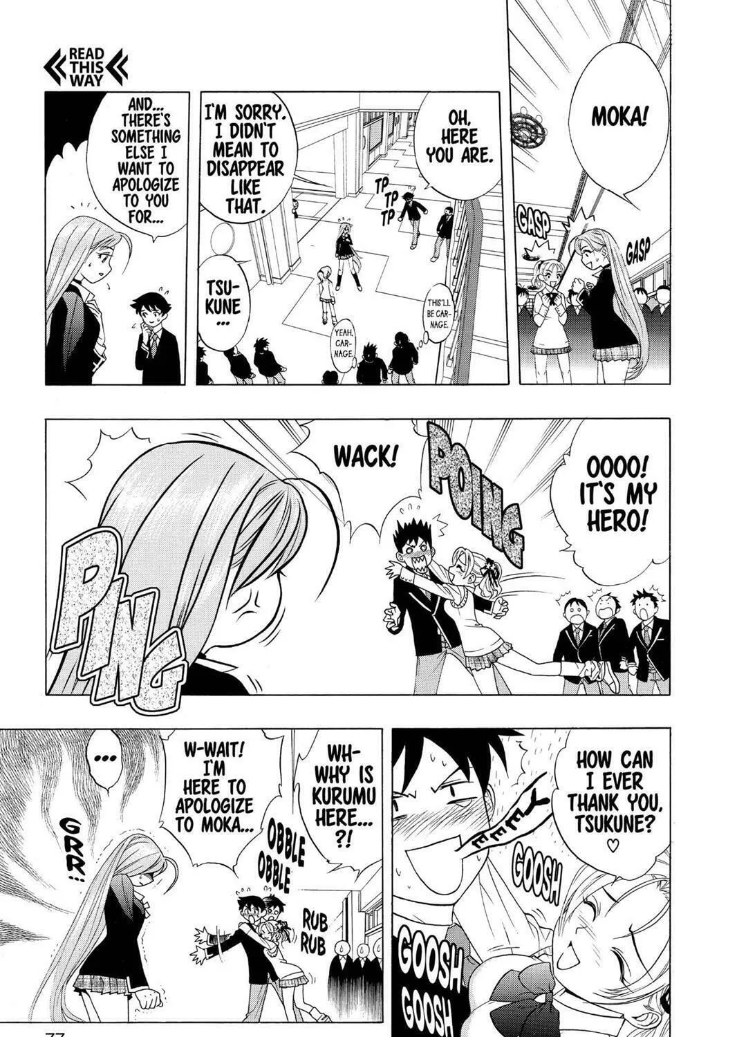 Read Rosario+Vampire (Colored) chapter 2 image 32 on Lezhin