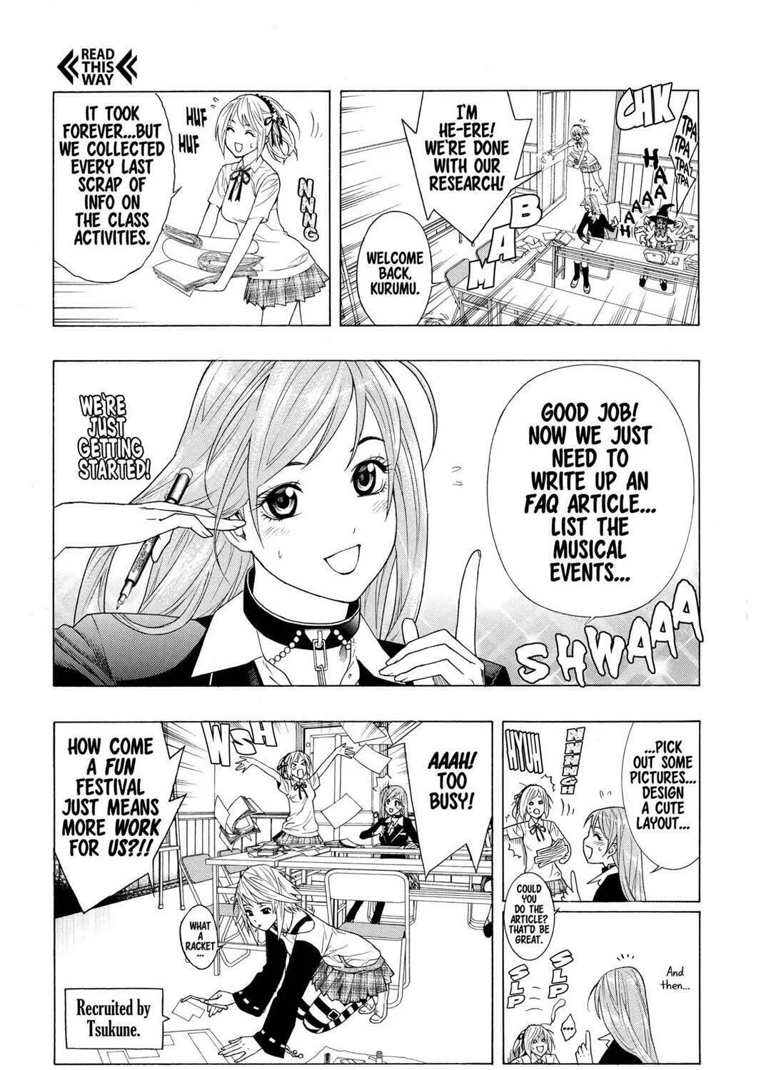 Read Rosario+Vampire (Colored) chapter 30 image 12 on Lezhin