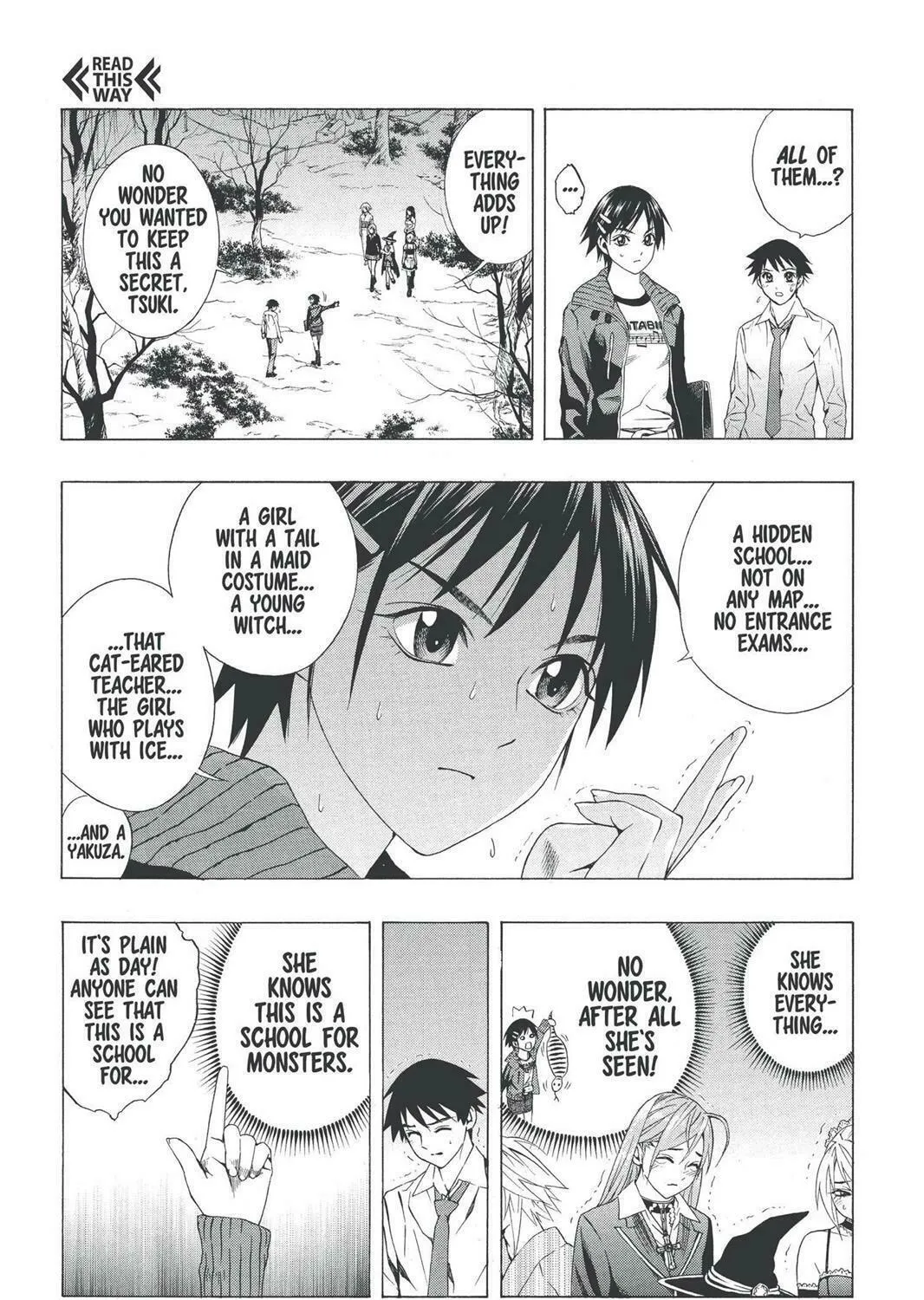 Read Rosario+Vampire (Colored) chapter 36 image 46 on Lezhin