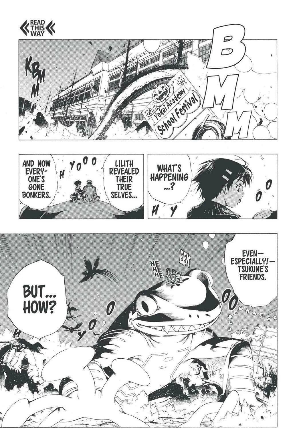 Read Rosario+Vampire (Colored) chapter 38 image 36 on Lezhin