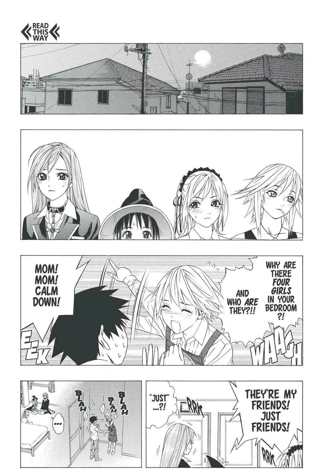 Read Rosario+Vampire (Colored) chapter 39 image 32 on Lezhin