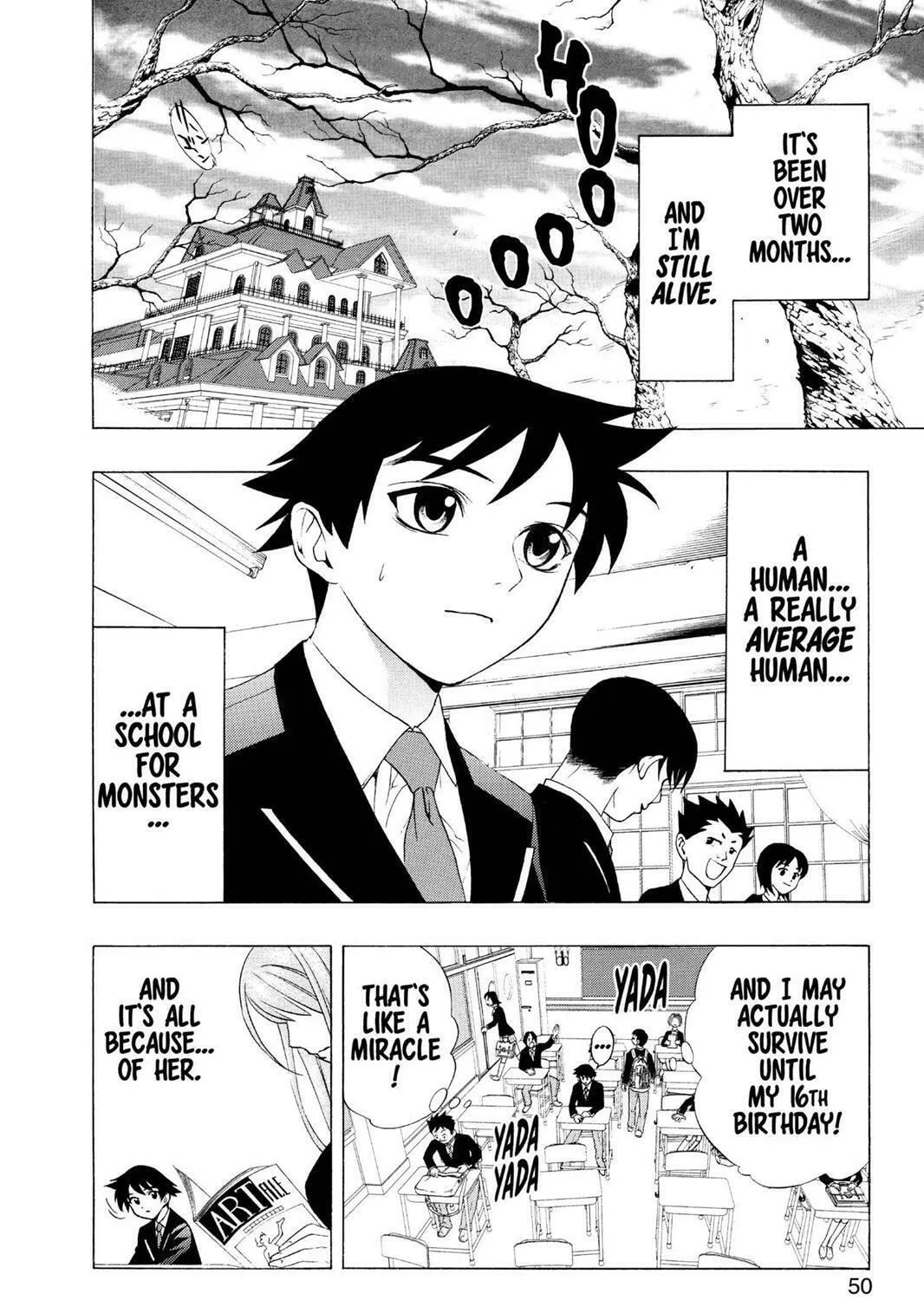 Read Rosario+Vampire (Colored) chapter 6 image 2 on Lezhin