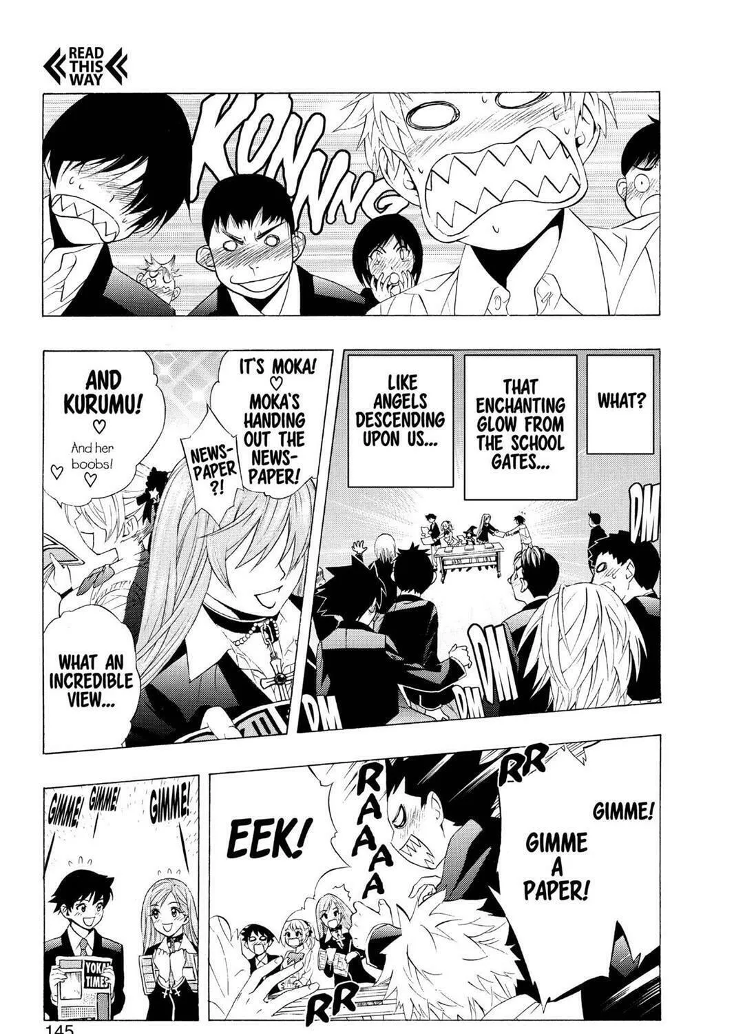 Read Rosario+Vampire (Colored) chapter 8 image 20 on Lezhin