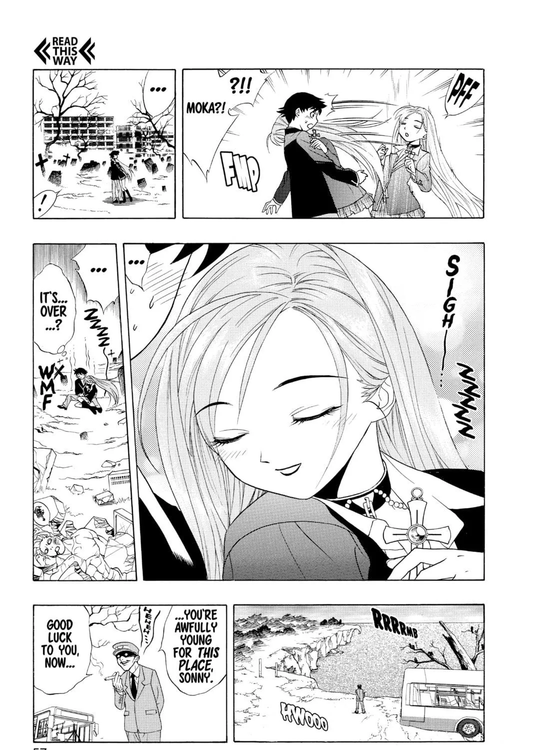 Read Rosario+Vampire chapter 1 image 100 on Lezhin