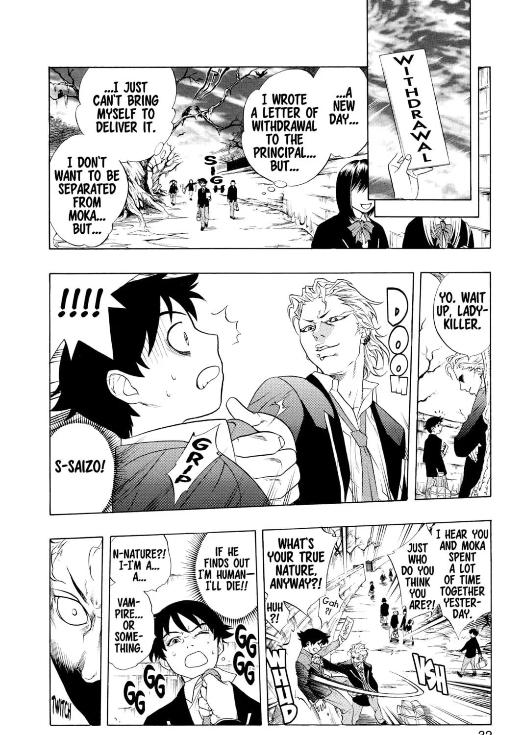 Read Rosario+Vampire chapter 1 image 52 on Lezhin
