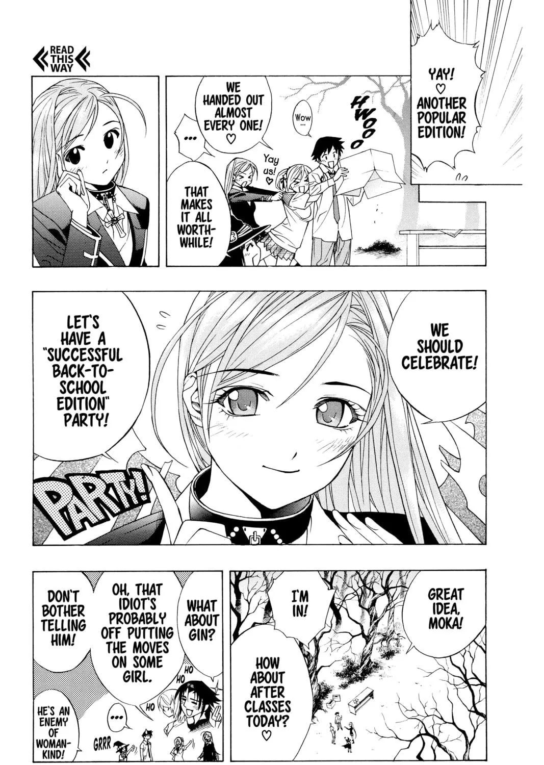 Read Rosario+Vampire chapter 18 image 16 on Lezhin