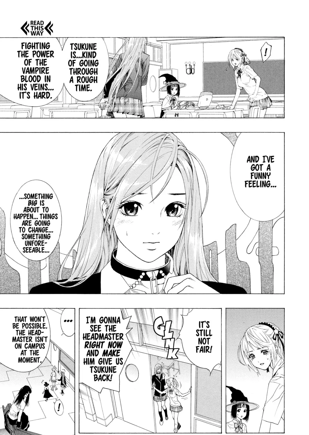 Read Rosario+Vampire chapter 29 image 12 on Lezhin
