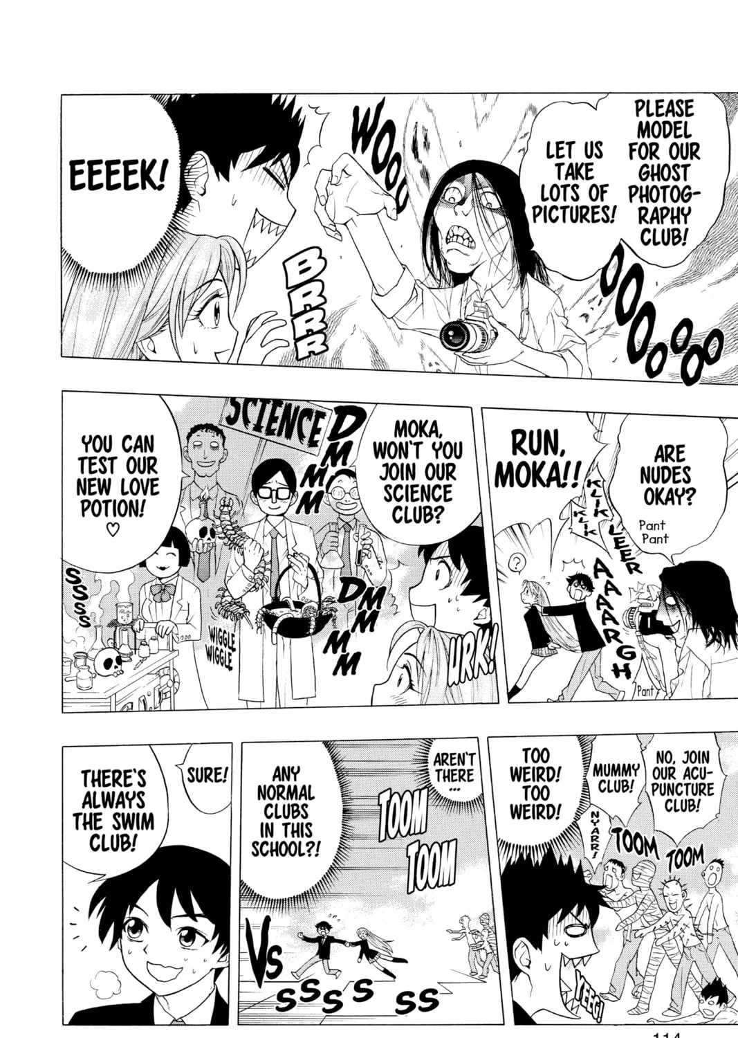 Read Rosario+Vampire chapter 3 image 14 on Lezhin