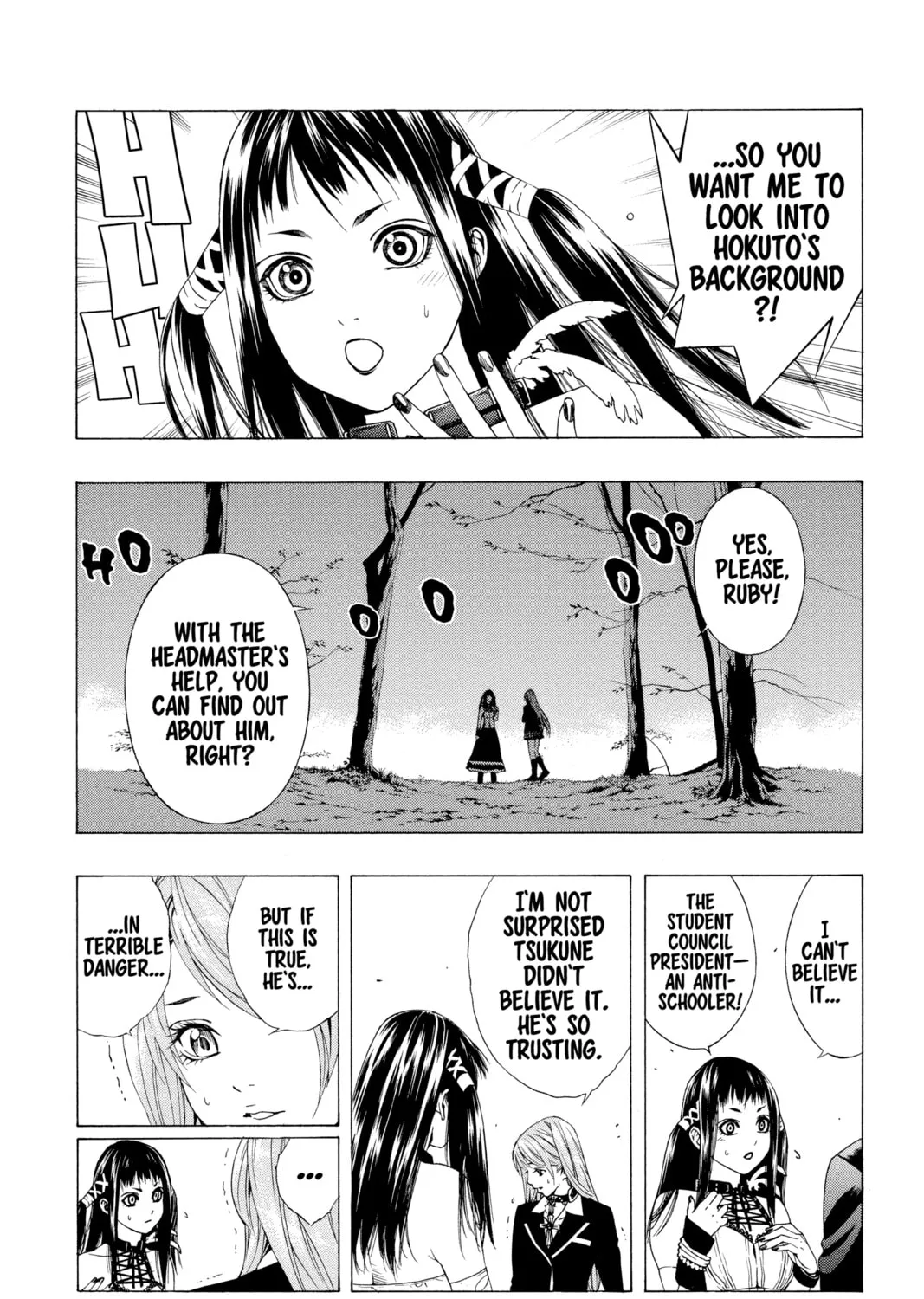Read Rosario+Vampire chapter 30 image 56 on Lezhin