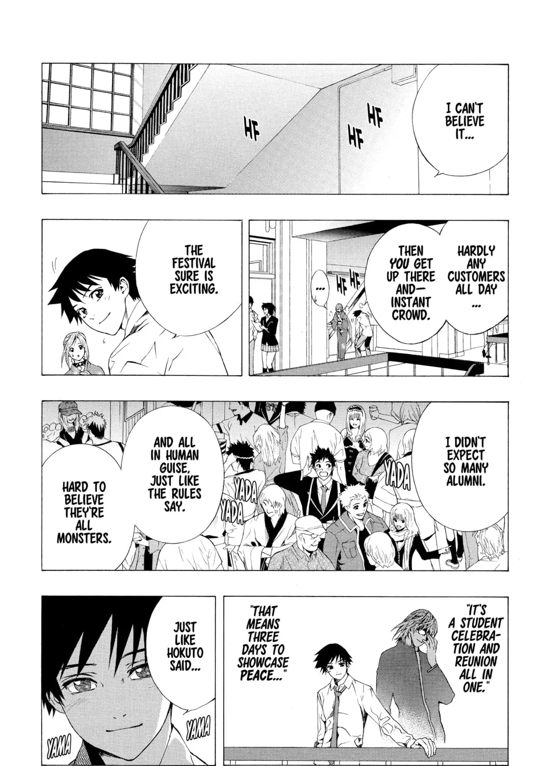 Read Rosario+Vampire chapter 35 image 12 on Lezhin