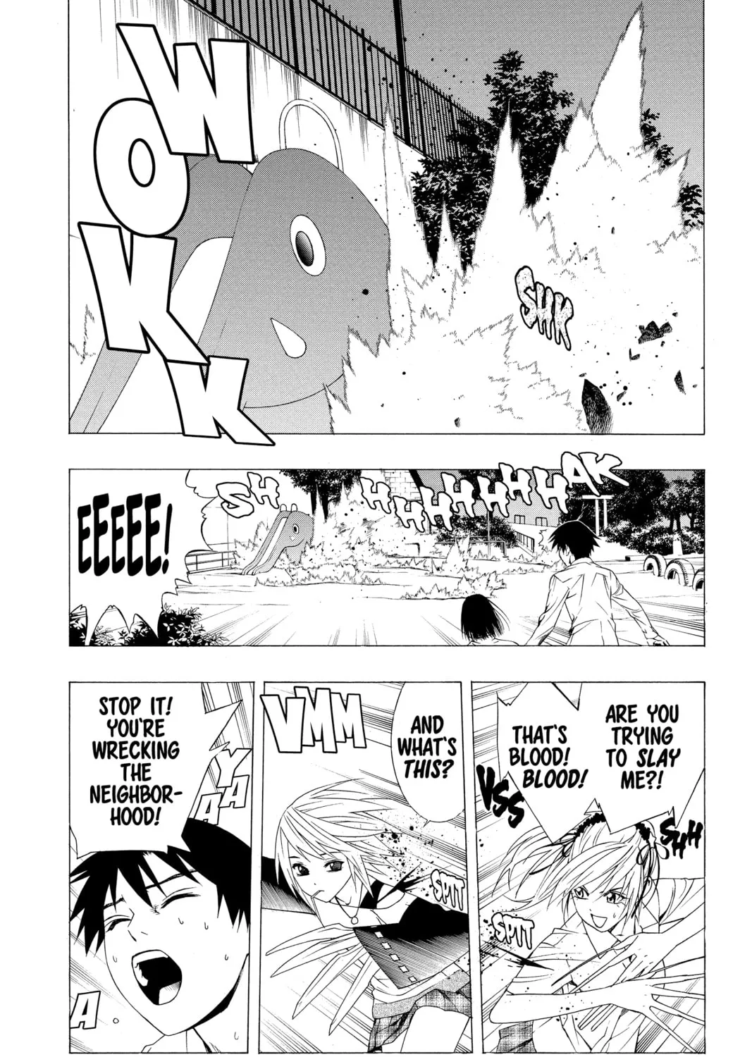 Read Rosario+Vampire chapter 39 image 62 on Lezhin