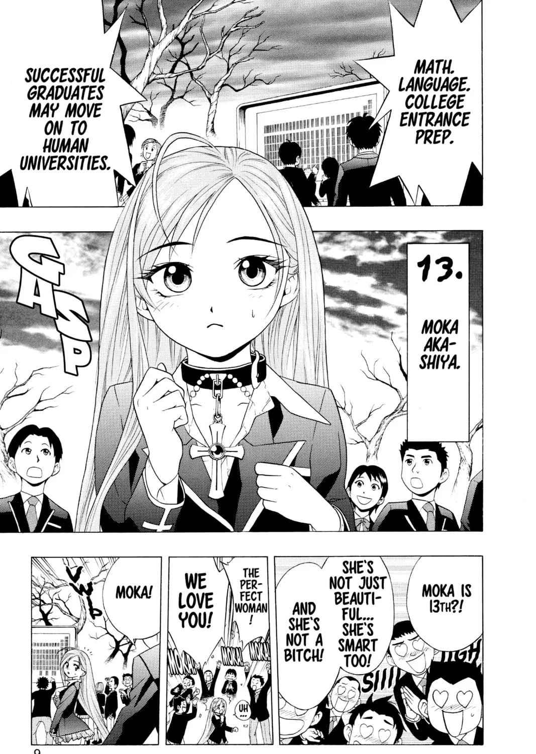 Read Rosario+Vampire chapter 5 image 4 on Lezhin