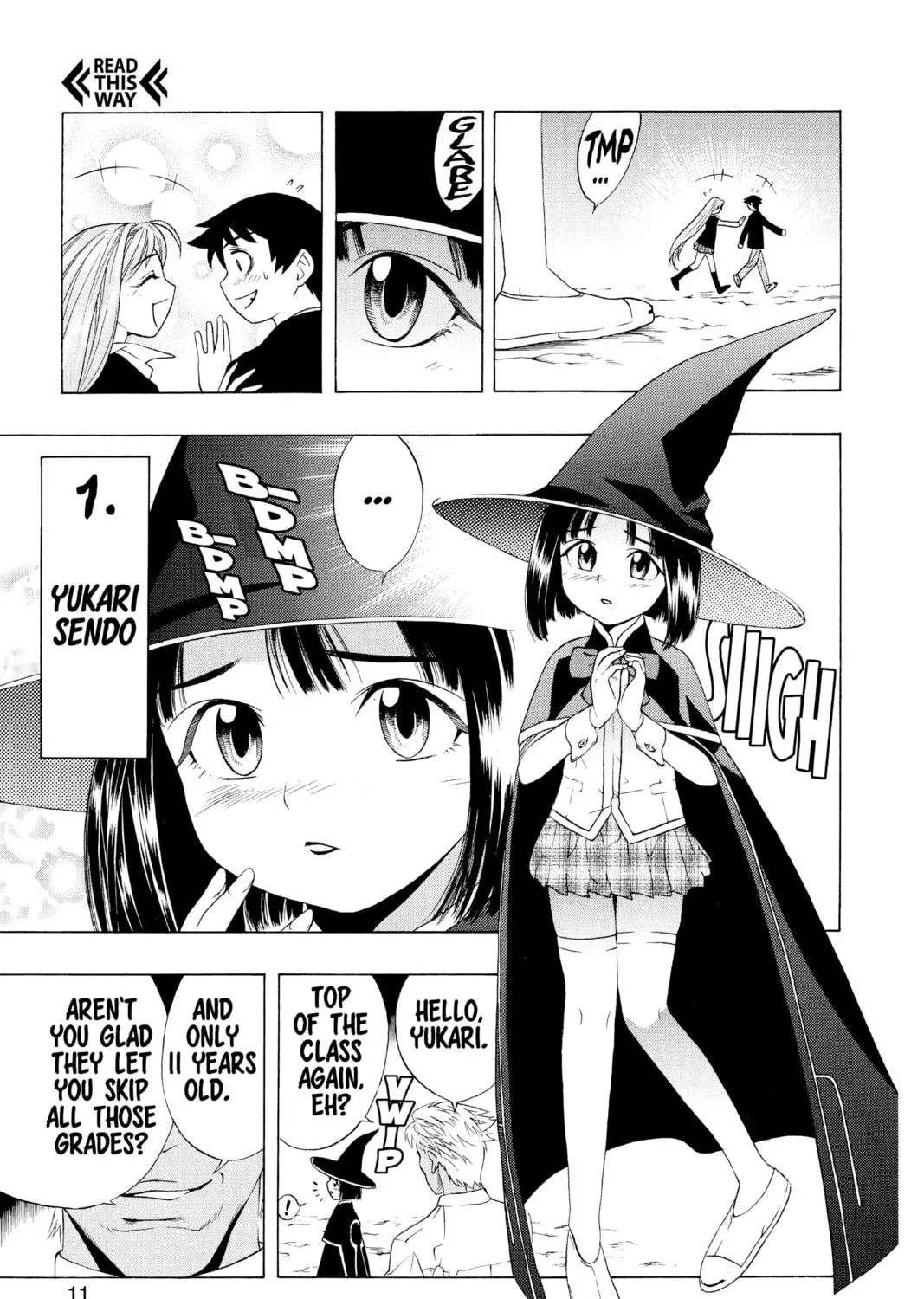 Read Rosario+Vampire chapter 5 image 8 on Lezhin