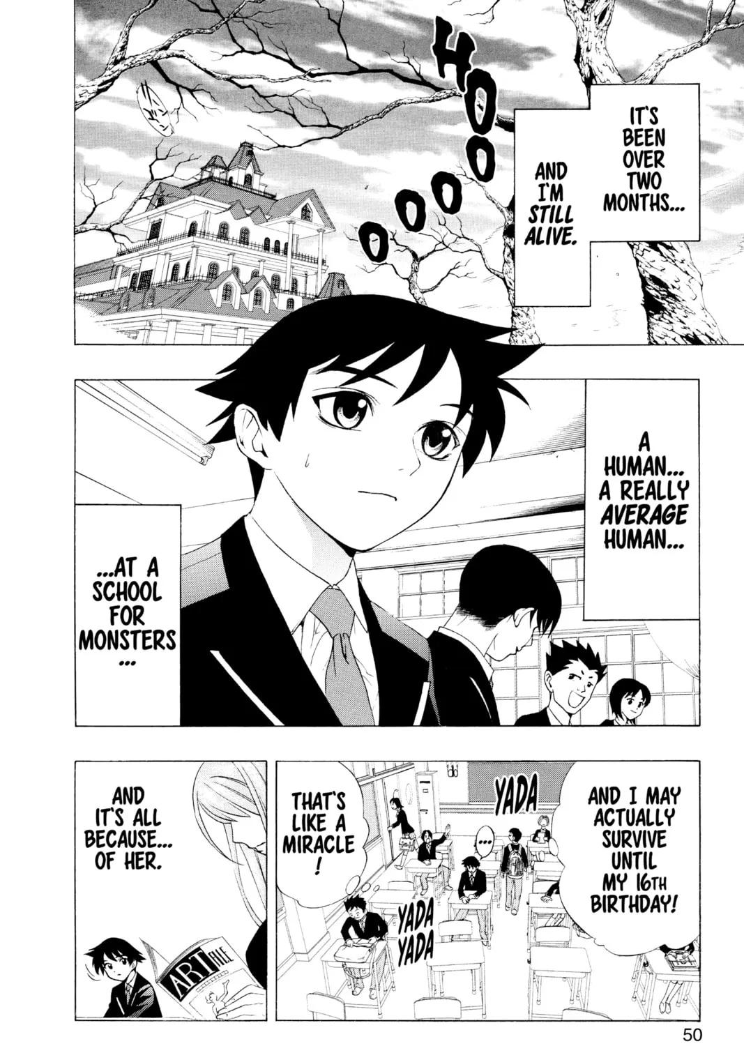 Read Rosario+Vampire chapter 6 image 2 on Lezhin