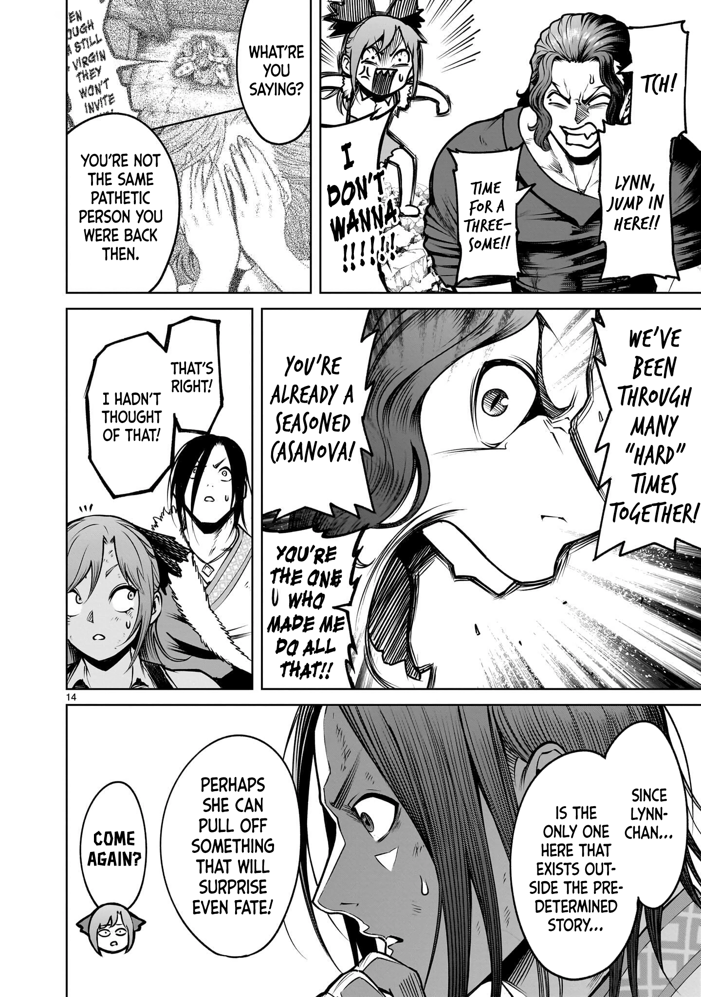 Rosen Garten Saga Chapter 98 page 14 - 