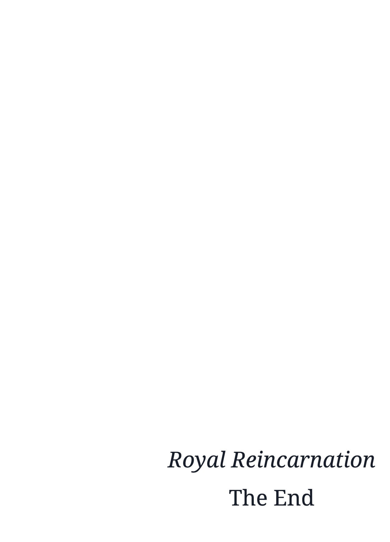 Royal Reincarnation Chapter 30 page 91 - 