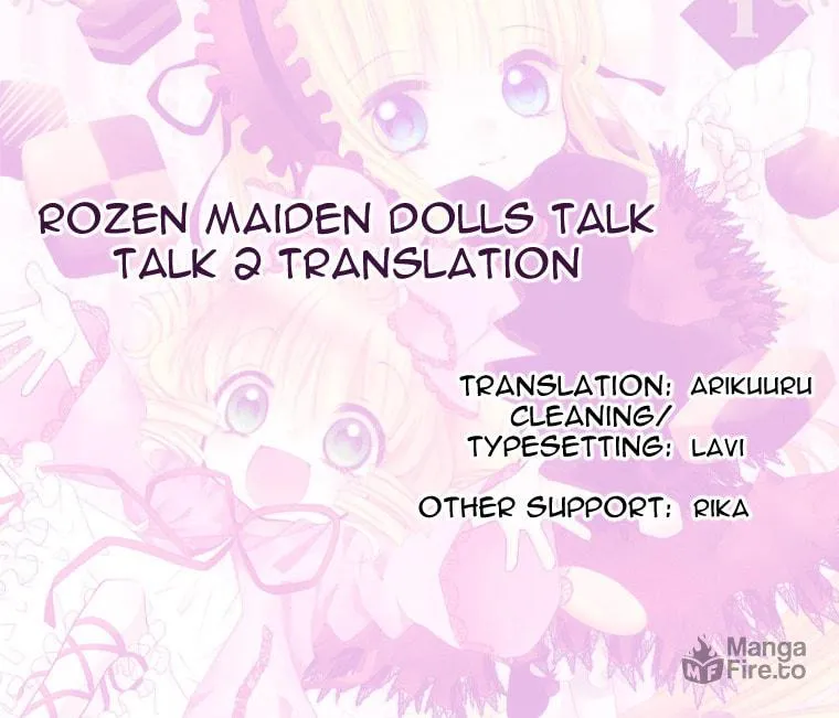 Read Rozen Maiden: Dolls Talk chapter 2 image 9 on Lezhin