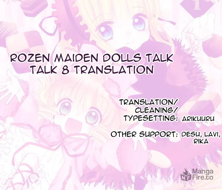 Read Rozen Maiden: Dolls Talk chapter 8 image 9 on Lezhin
