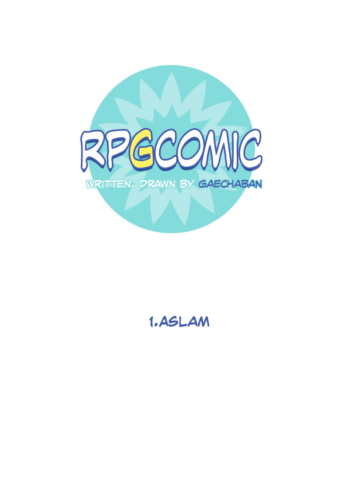 Read RPG Comic chapter 0.1 image 1 on Lezhin