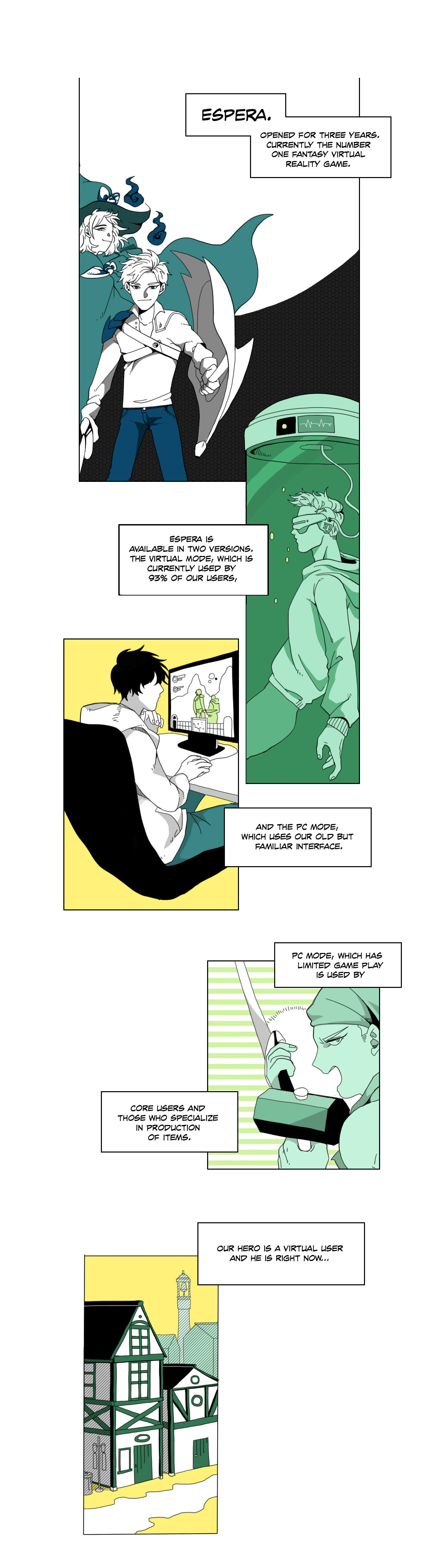 Read RPG Comic chapter 0.1 image 2 on Lezhin