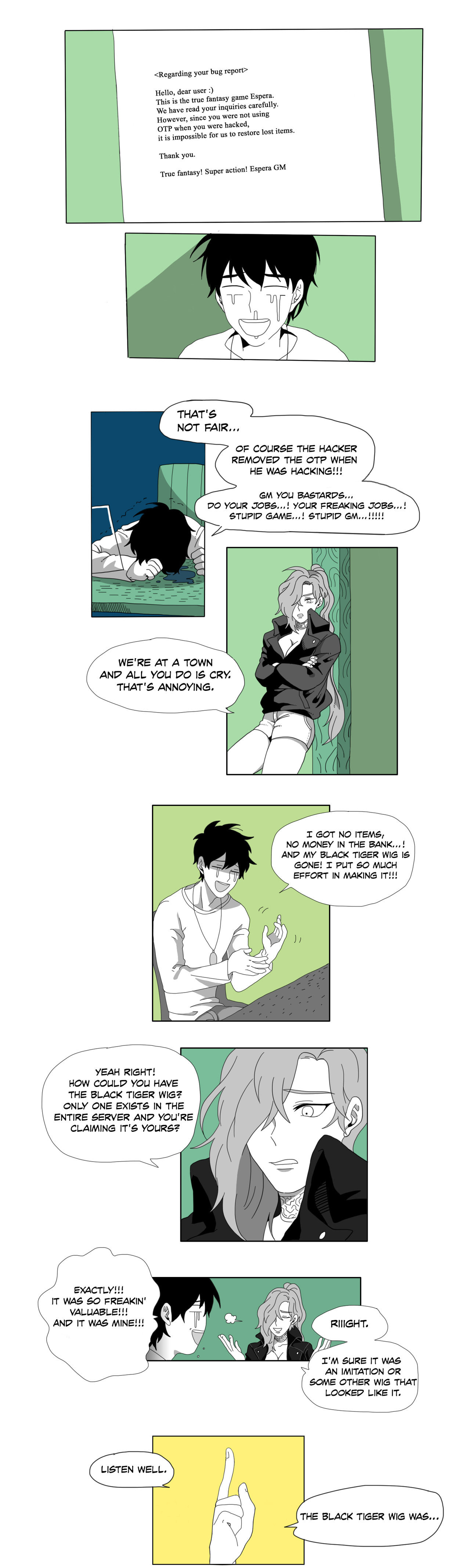 Read RPG Comic chapter 0.1 image 3 on Lezhin